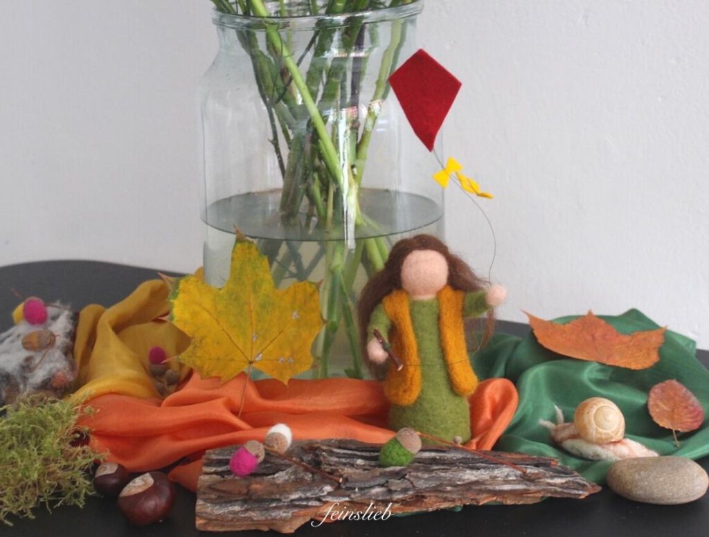 Jahreszeitentisch Oktober Herbst
Oktober mit Kindern - Ideen