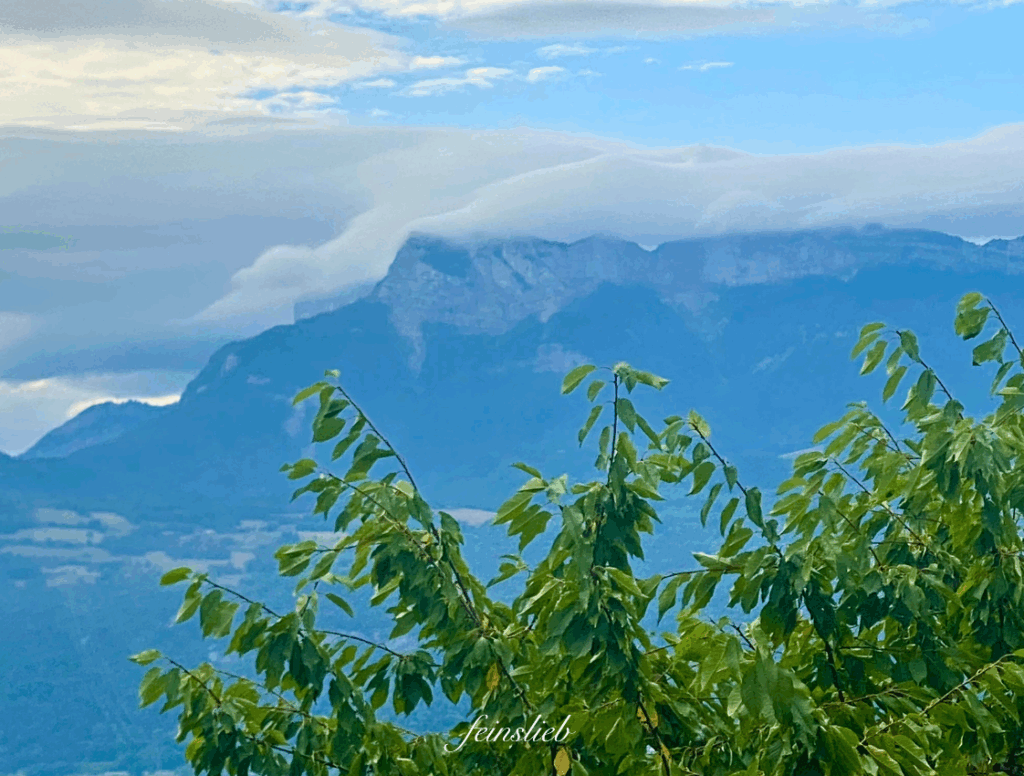 Vercors in Wolken