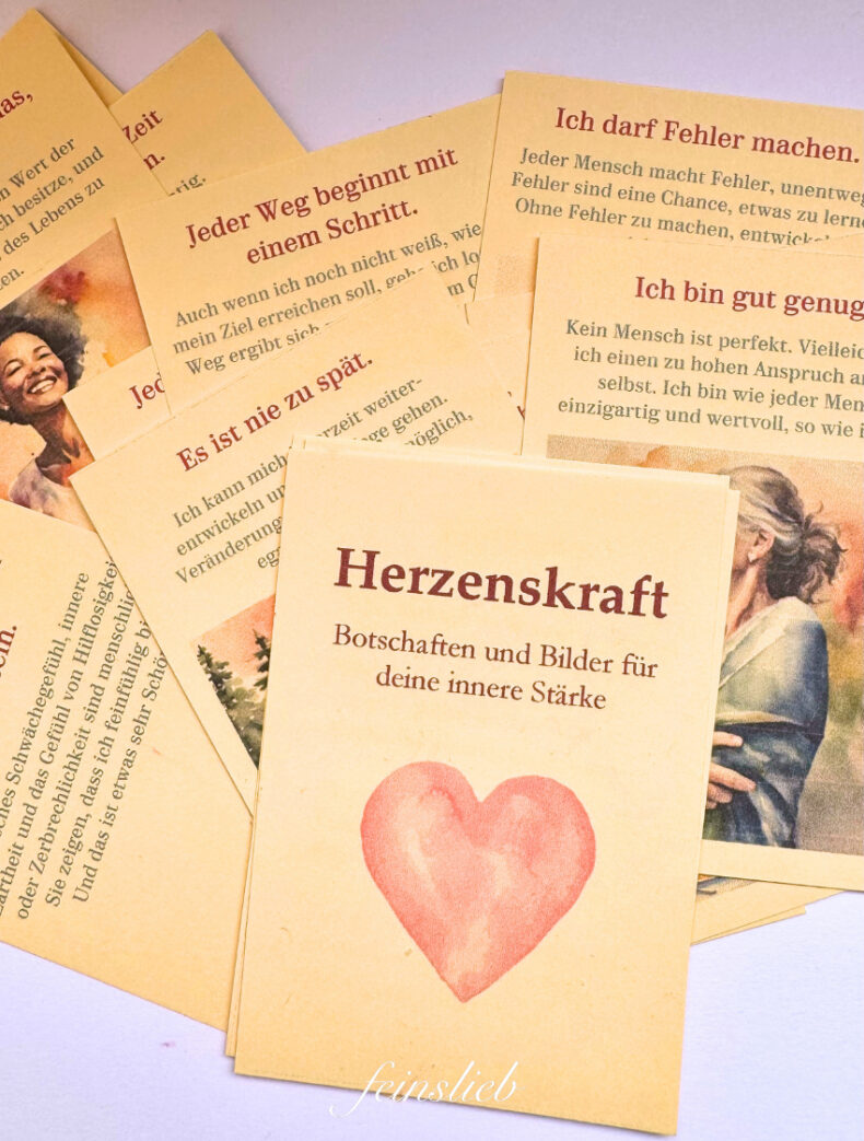 Kartenset "Selbstbewusstsein & Kraft" - Achtsamkeitskarten als PDF zum Ausdrucken – Bild 9
